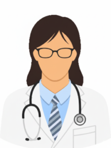 female doctor vector